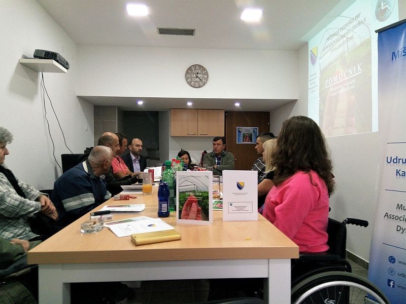Edukacija u okviru projekta podrške pri samozapošljavanju osoba s invaliditetom