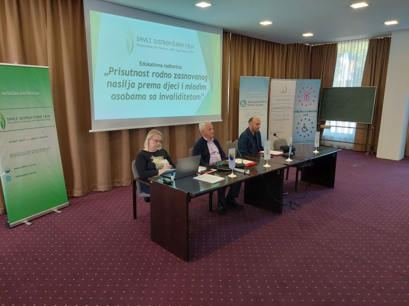 Aktivnosti Udruženja povodom obilježavanja Nedjelje borbe protiv distrofije 1