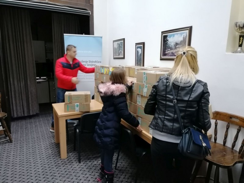 Podjeljeni Novogodišnji paketići 1