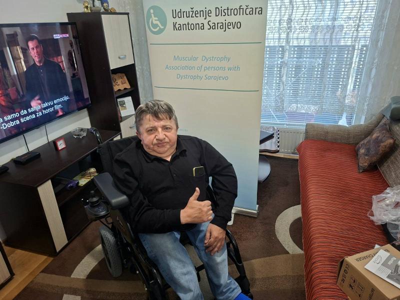 Uspješno realiziran projekat „Jednake mogućnosti za oboljele od distrofije sa područja Grada Sarajeva“ 3